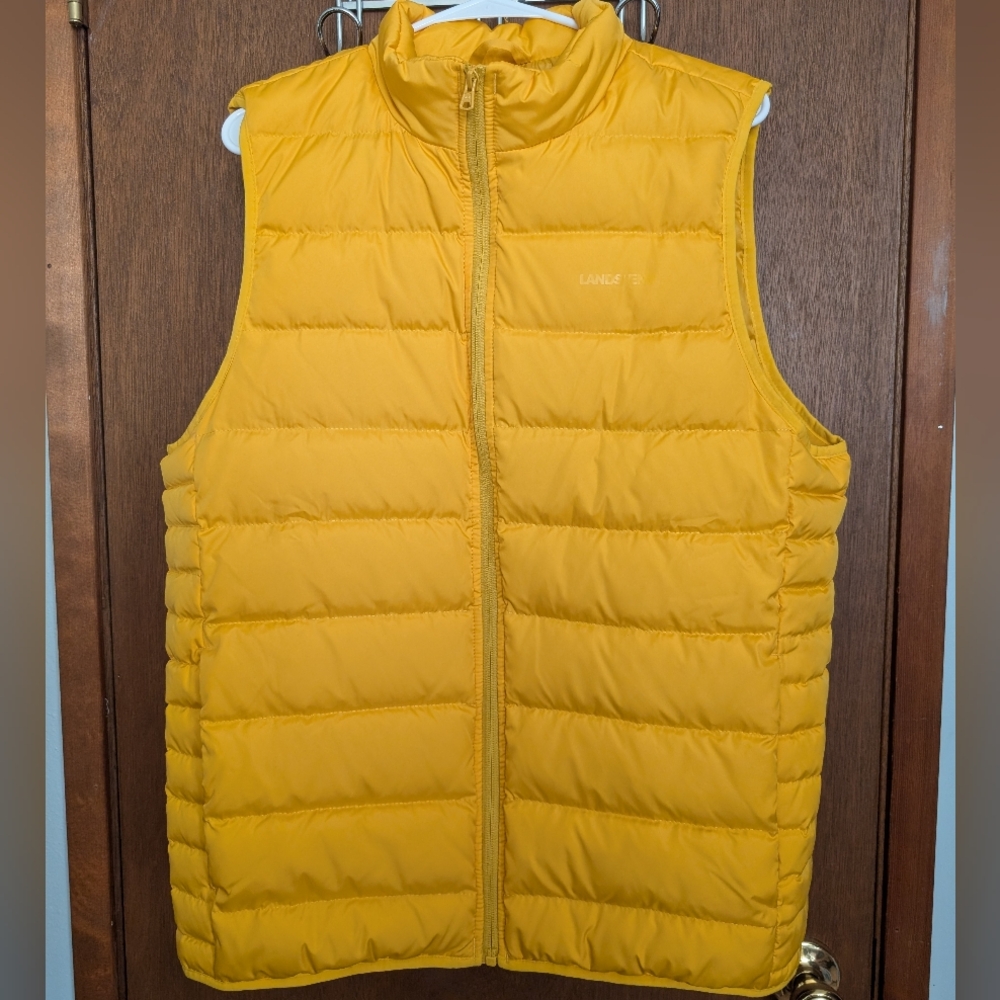Yellow Puffer Vest